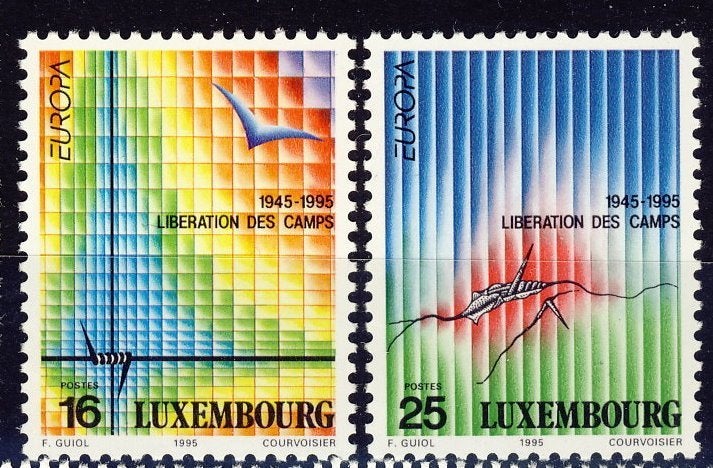 Luxemburg 1995 - CEPT nr 1368  - 1369 **, Verzenden, Luxemburg, Postfris