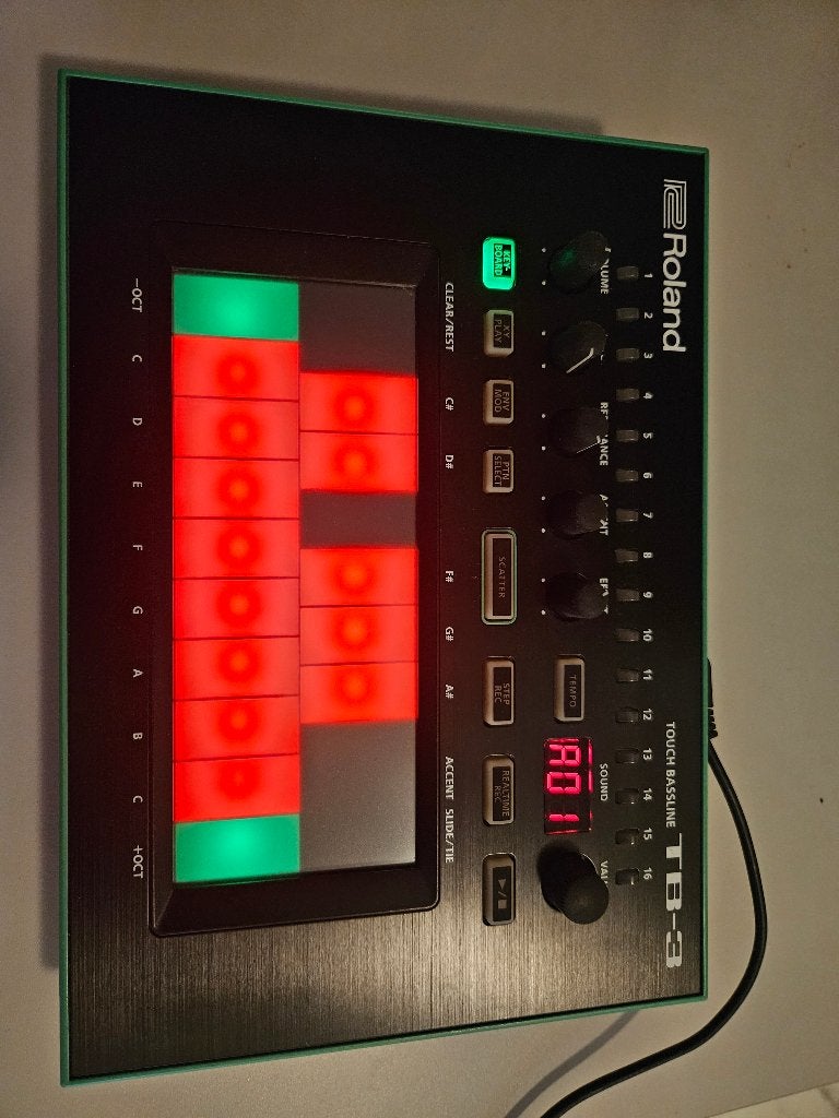 Roland TB-3 AIRA Touch Bassline - 303/acid bass synthesizer, Muziek en Instrumenten, Roland, Ophalen of Verzenden, Met midi-aansluiting