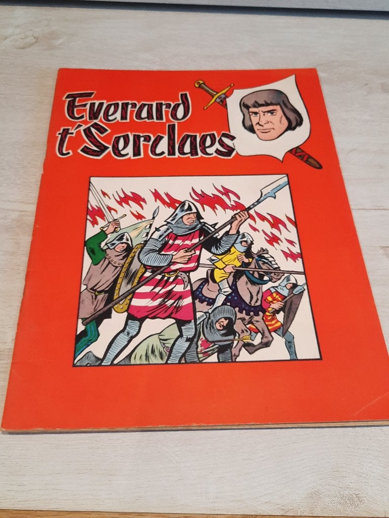 everard 't serclaes – rik clément 1963 het volk, Gelezen, Eén stripboek, Rik Clément, Ophalen of Verzenden