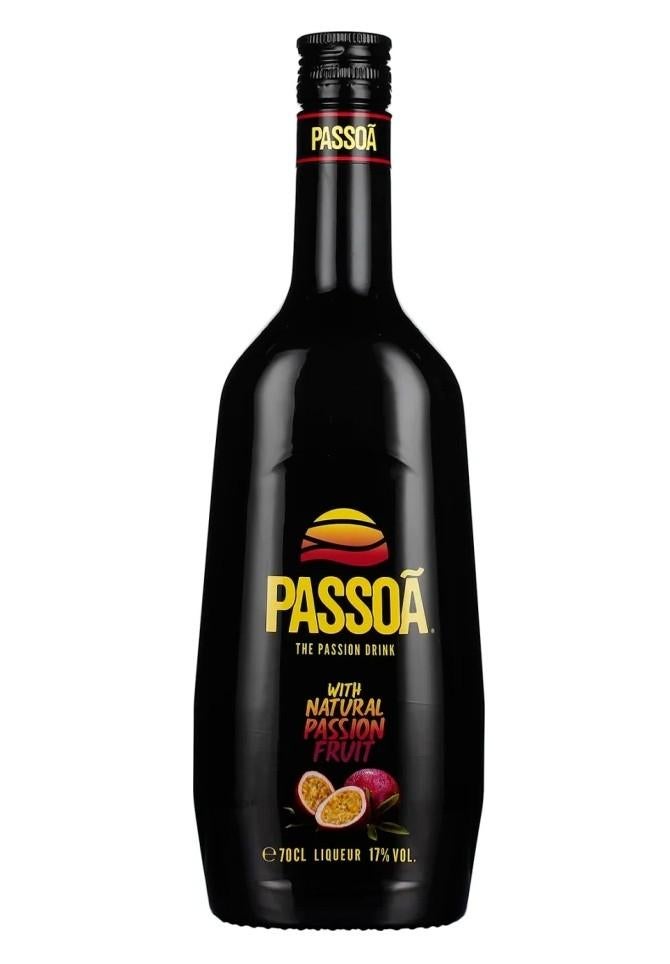 Bouteille de fruits de la passion Passoã, Enlèvement, Pleine