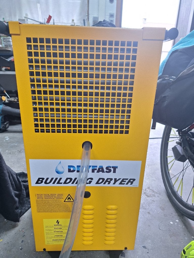 Bouwdroger DF 400, demo model 64 uren in nieuwstaat, Ophalen, Nieuw, Ventilator