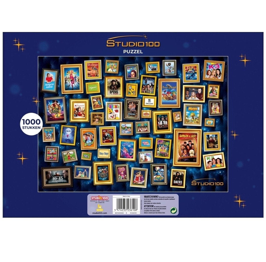 Studio 100, Hobby en Vrije tijd, Ophalen of Verzenden, 500 t/m 1500 stukjes, Zo goed als nieuw, Legpuzzel