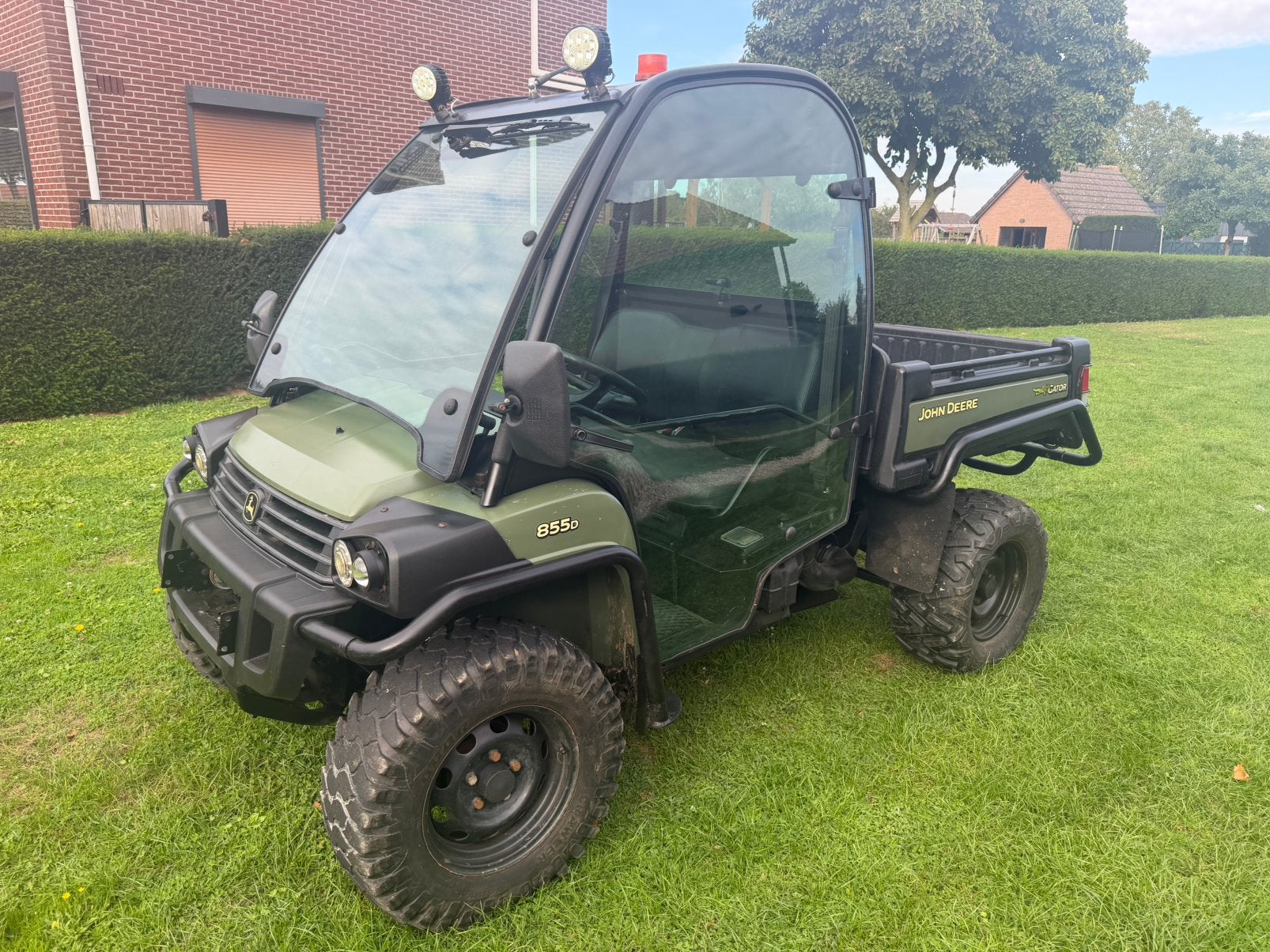 John deere 855D olive met NL kenteken, Ophalen, John Deere