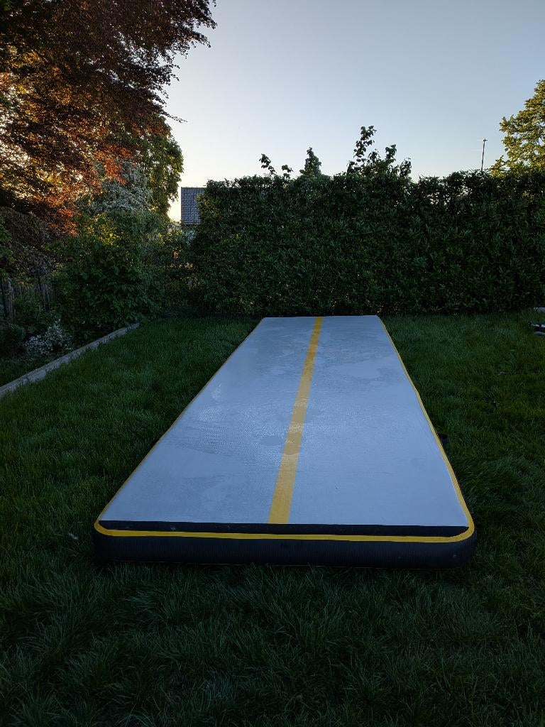 Airtrack Nordic Carbon - 5 meter, Ophalen, Gebruikt, Geel, Materiaal