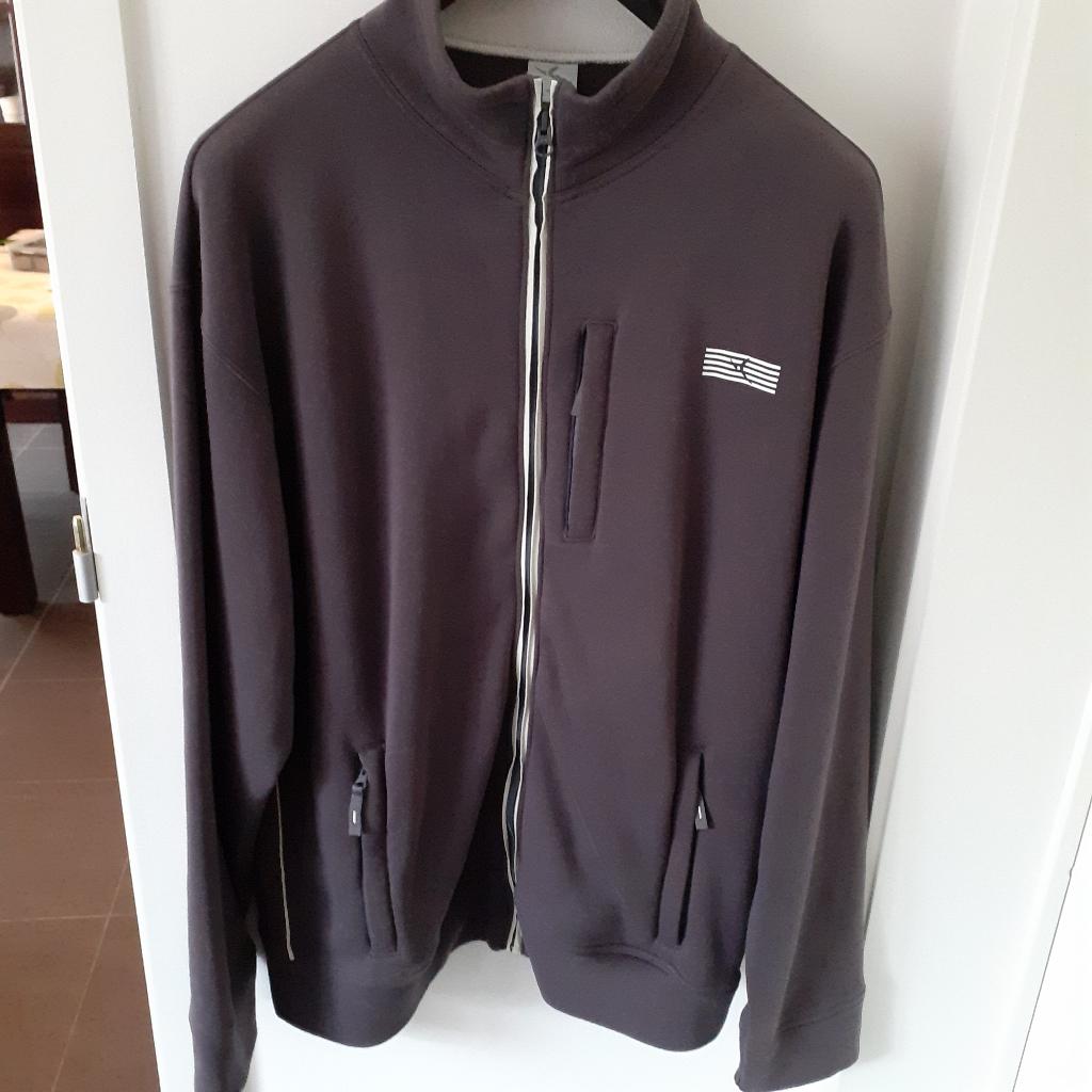 DOMYOS Donkergrijze vest met rits Maat: XXL Prijs: € 4, DOMYOS, Overige maten, Ophalen of Verzenden, Grijs