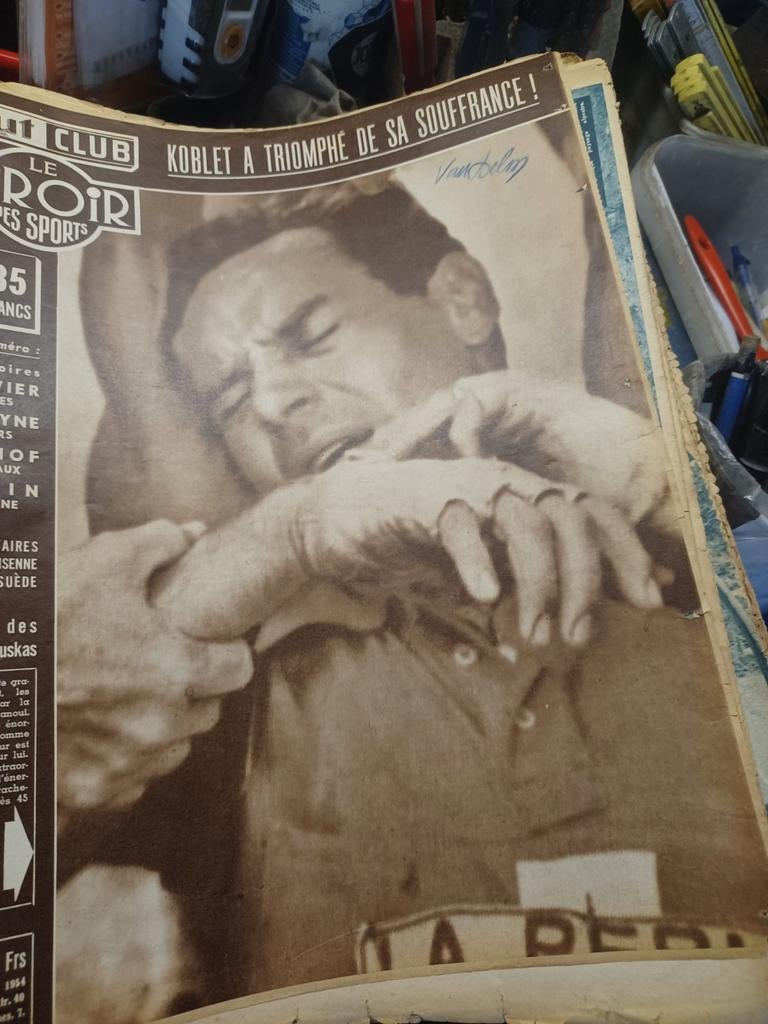 Tijdschriften miroir des sports koblet, coppi etc 1950 1956, Verzamelen, Ophalen