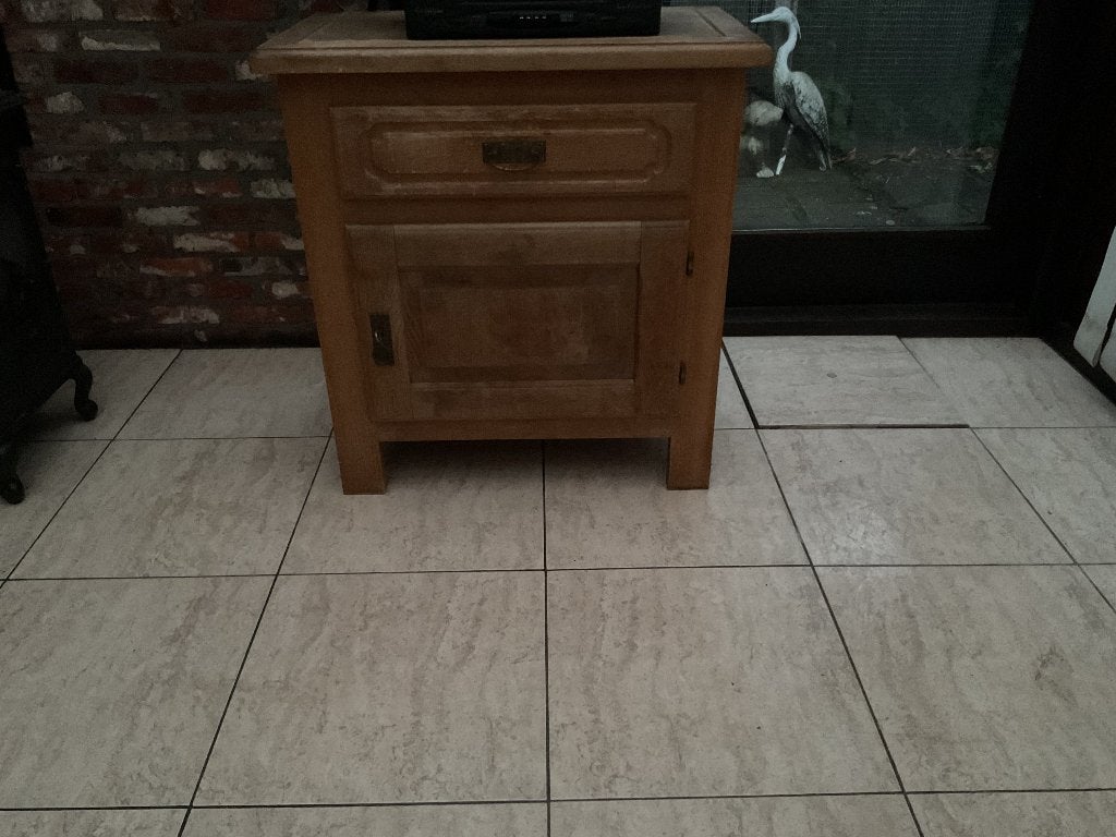 TV kast, Ophalen, Gebruikt
