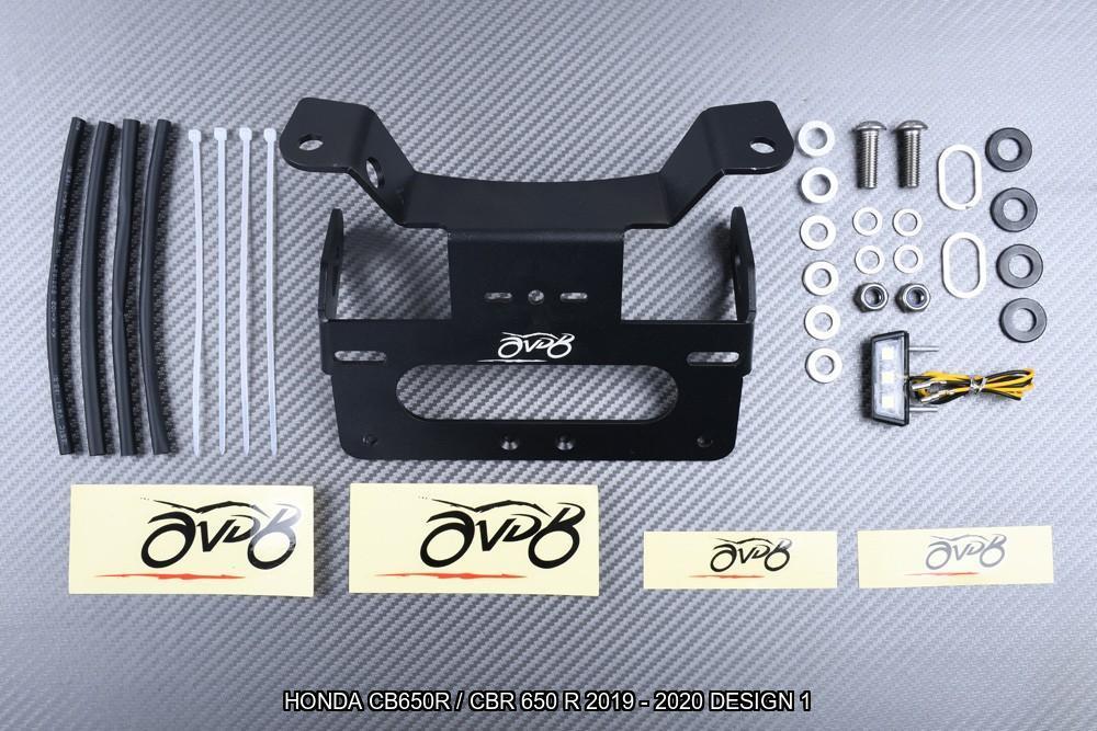Korte Kentekenplaathouder HONDA CB650R CBR 650 R 2019 - 2020, Motoren, Accessoires | Overige, Nieuw, Ophalen of Verzenden