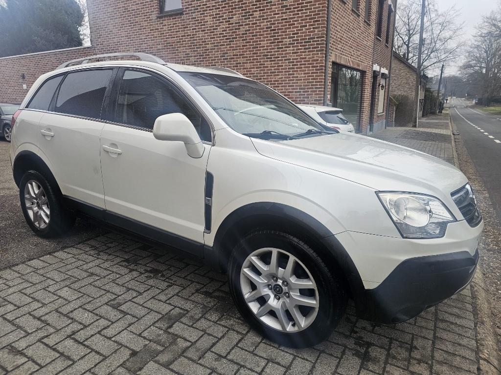 Opel Antara 2.0 Cdti 126pk(Bouwjaar2009/130.000km), Auto's, Opel, Voorwielaandrijving, 4 cilinders, Wit, Leder