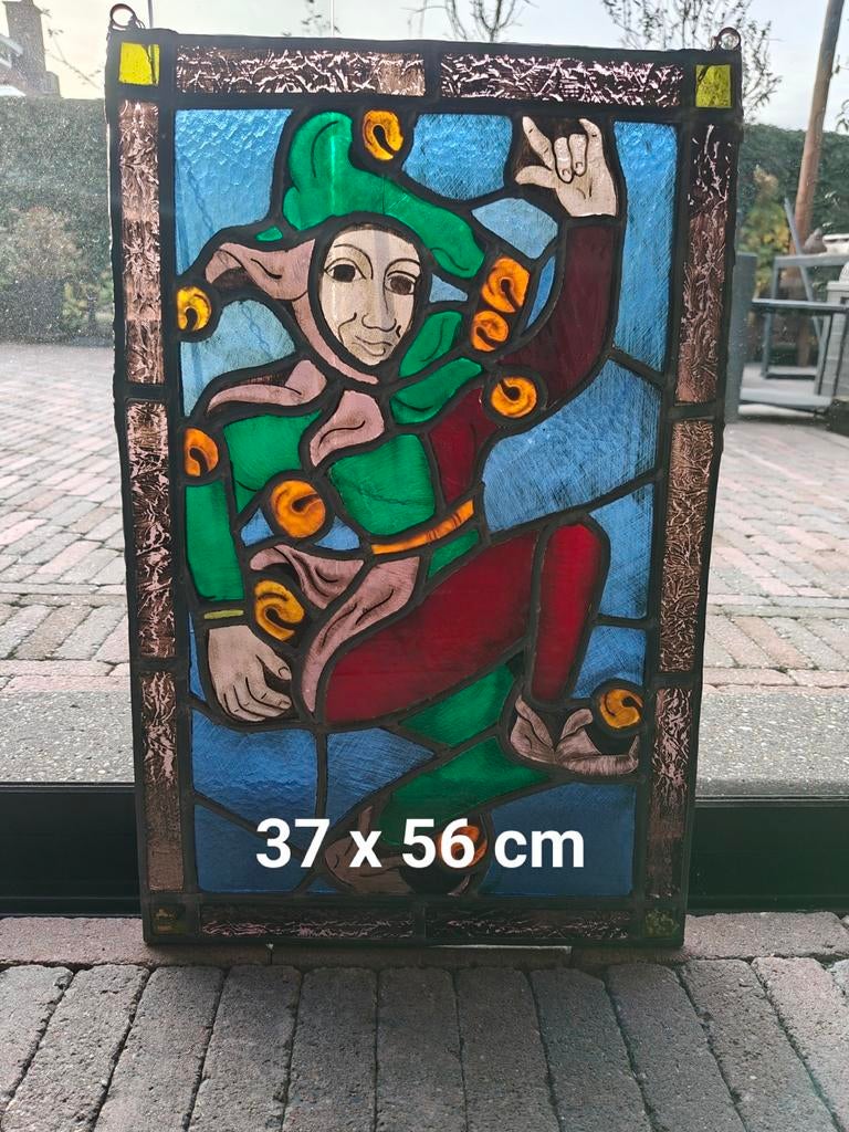 Glas in lood verzameling, Antiek en Kunst, Ophalen