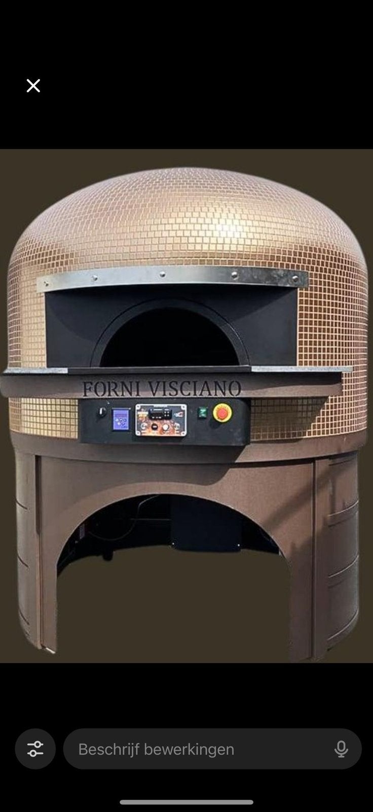 Forni visciano oven nieuw nog in verpakking!!!, Tuin en Terras, Ophalen of Verzenden, Nieuw