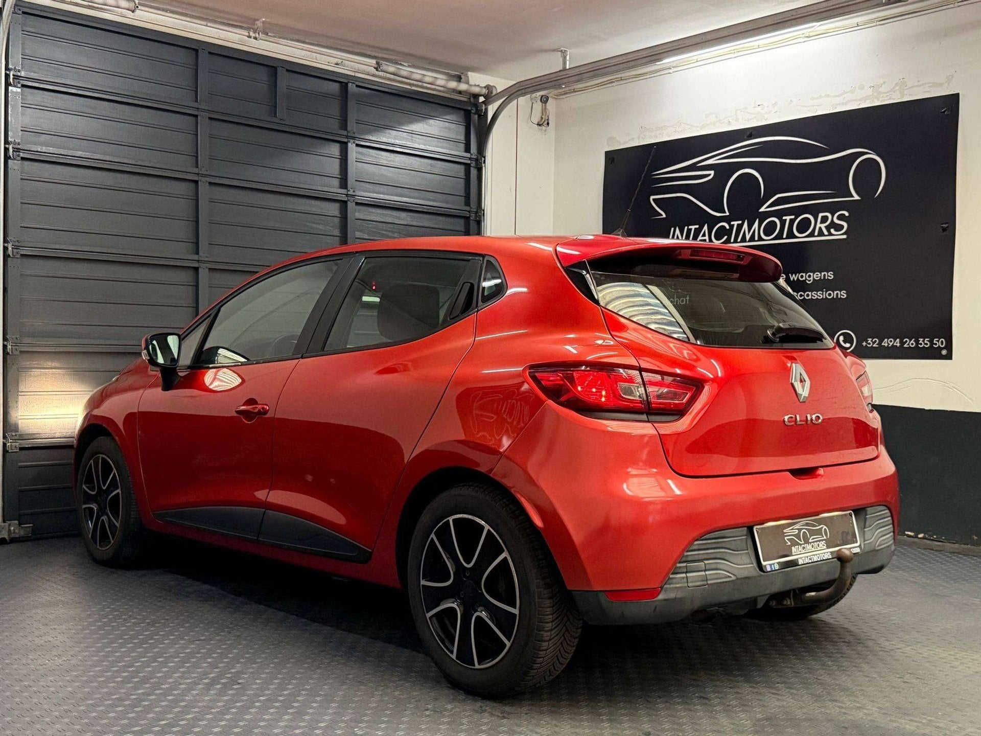 Renault Clio 1.2i Collection 110.000 KM, Rouge, Euro 5, Entreprise, Boîte manuelle