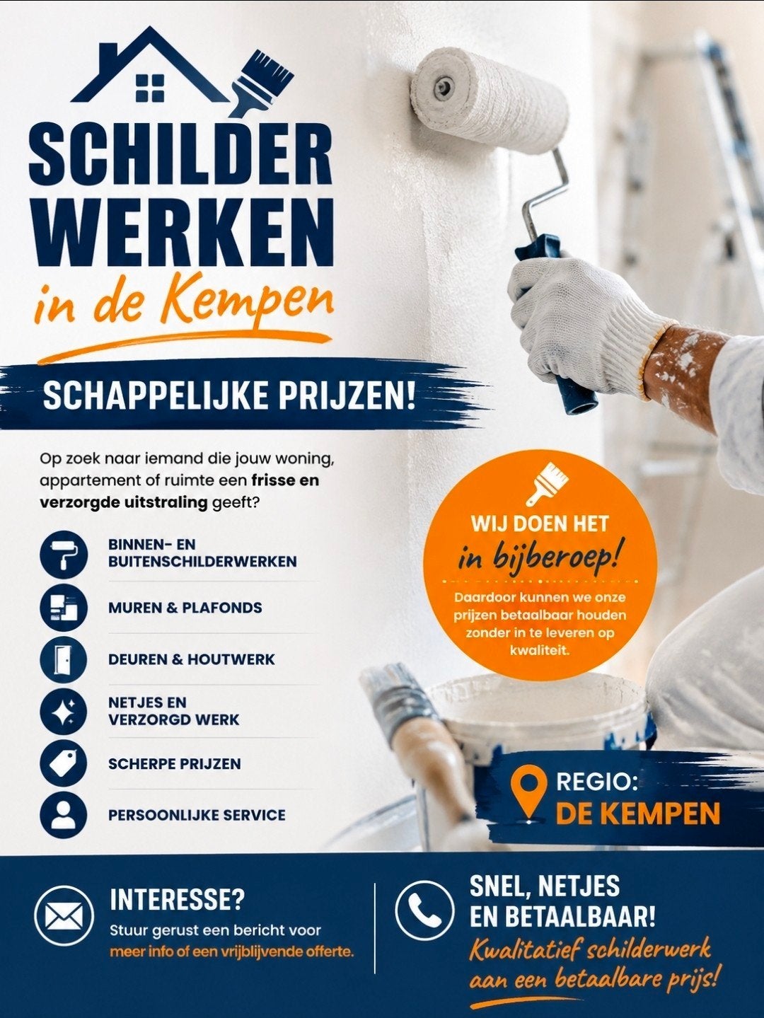 betaalbaar schilderwerken