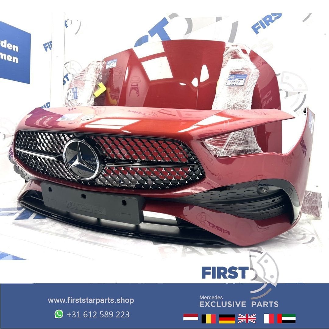 W118 CLA FACELIFT AMG VOORKOP ROOD 2022-2026 origineel Merce, Autos : Pièces & Accessoires, Utilisé, -, Avant, -