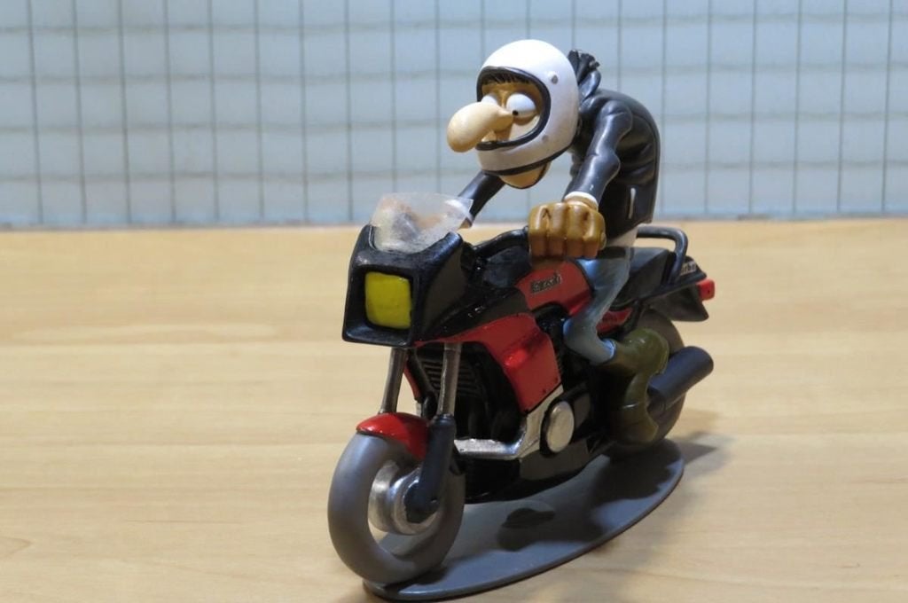 Joe Bar Paulo Messi Sapace Kawasaki GPZ750 Turbo 1:18 JB136, Collections, Statues & Figurines, Enlèvement ou Envoi, Neuf, Autres types