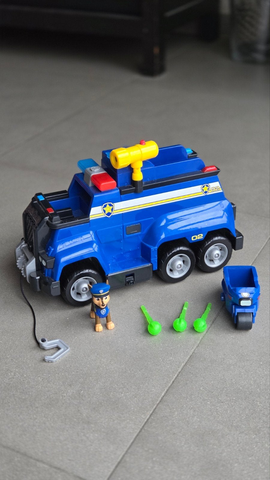 Paw Patrol Chase auto, Ophalen, Zo goed als nieuw