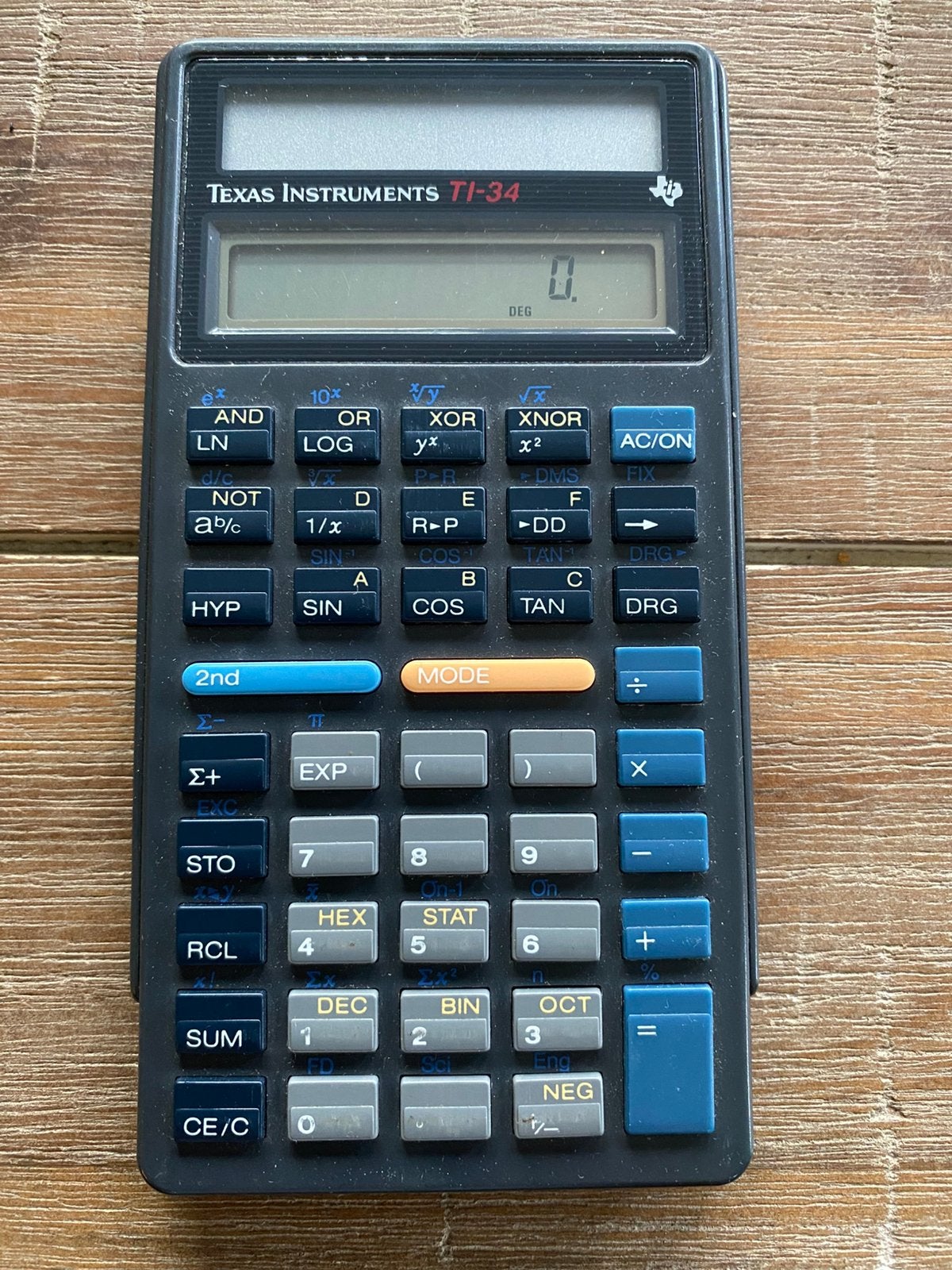 Texas InstrumentsTI-34, Diversen, Rekenmachines, Ophalen, Zo goed als nieuw