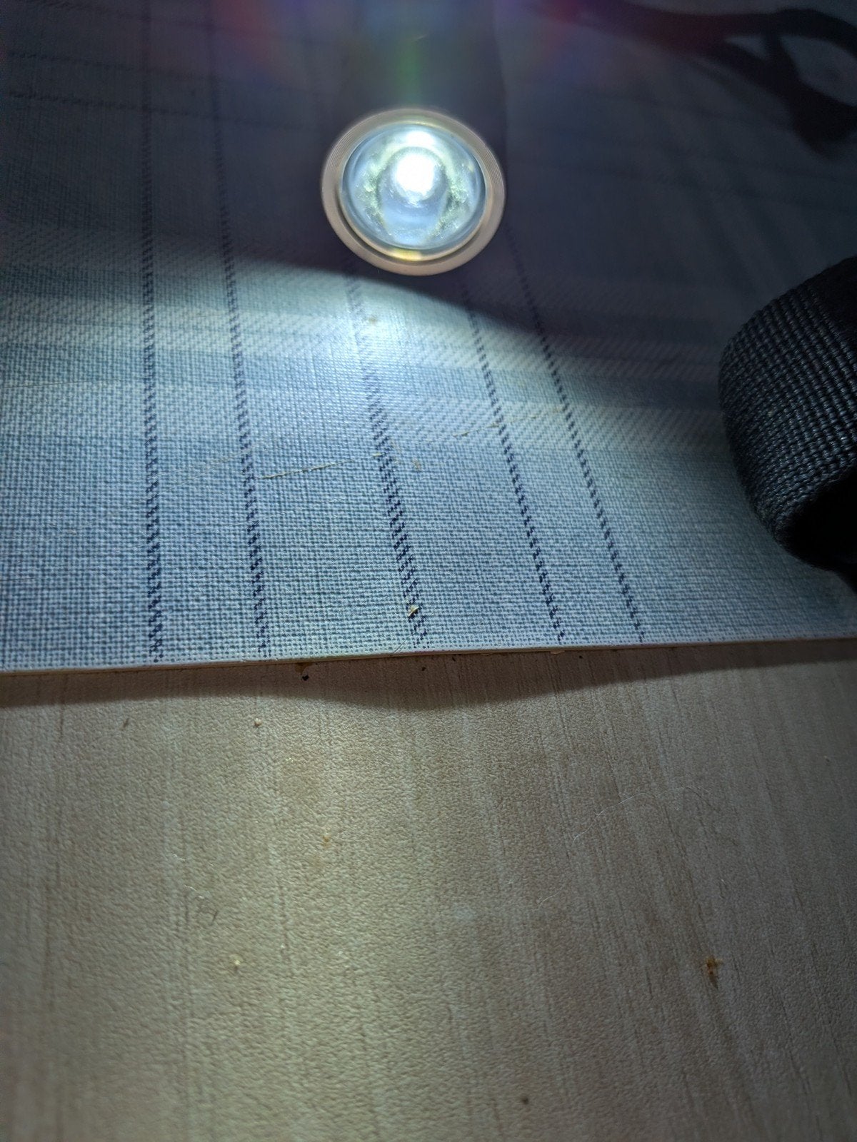 zaklamp Feenix met opbergtasje, Caravanes & Camping, Lampes de poche, Enlèvement ou Envoi
