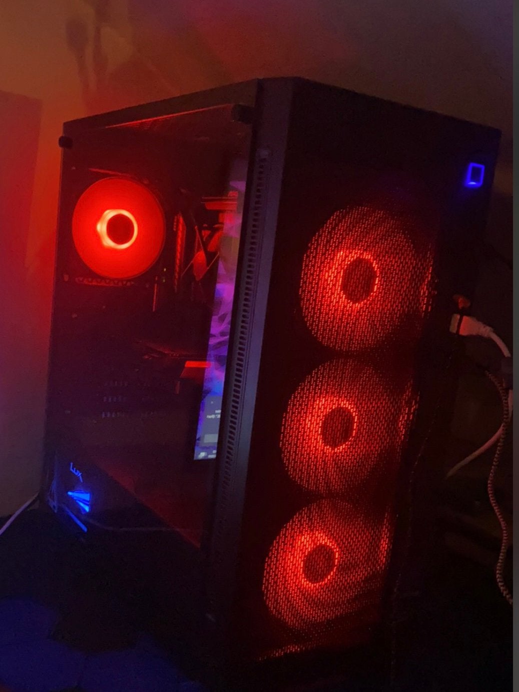 Pc gamer rgb + clavier et souris logitech sans fil, Enlèvement ou Envoi, Comme neuf