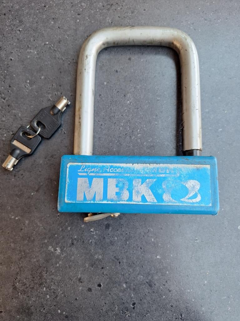 beugelslot MBK, Enlèvement, Utilisé