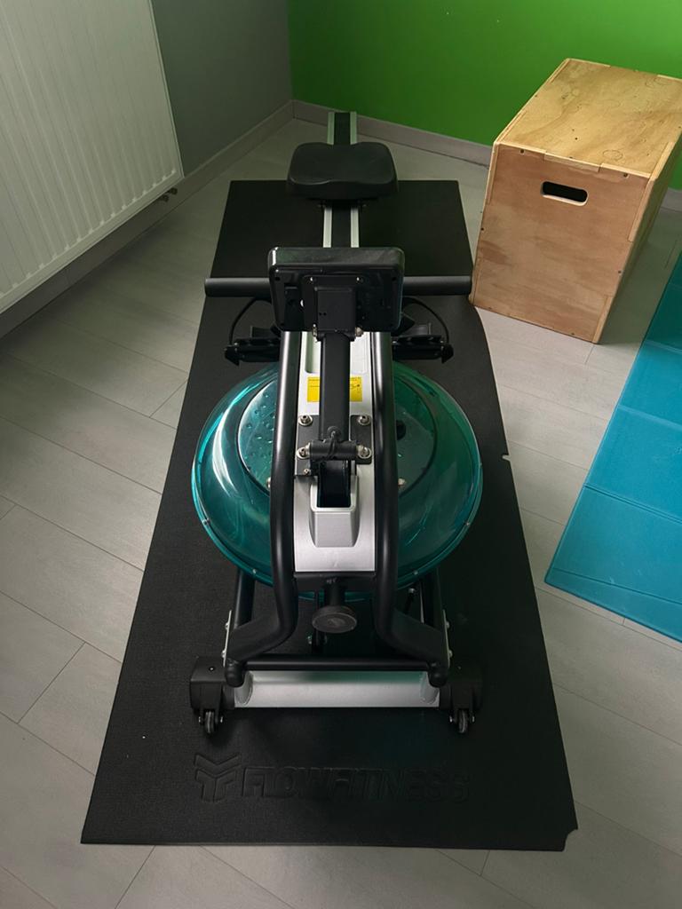 Roeitrainer, Sport en Fitness, Fitnessapparatuur, Ophalen, Benen, Aluminium, Zo goed als nieuw