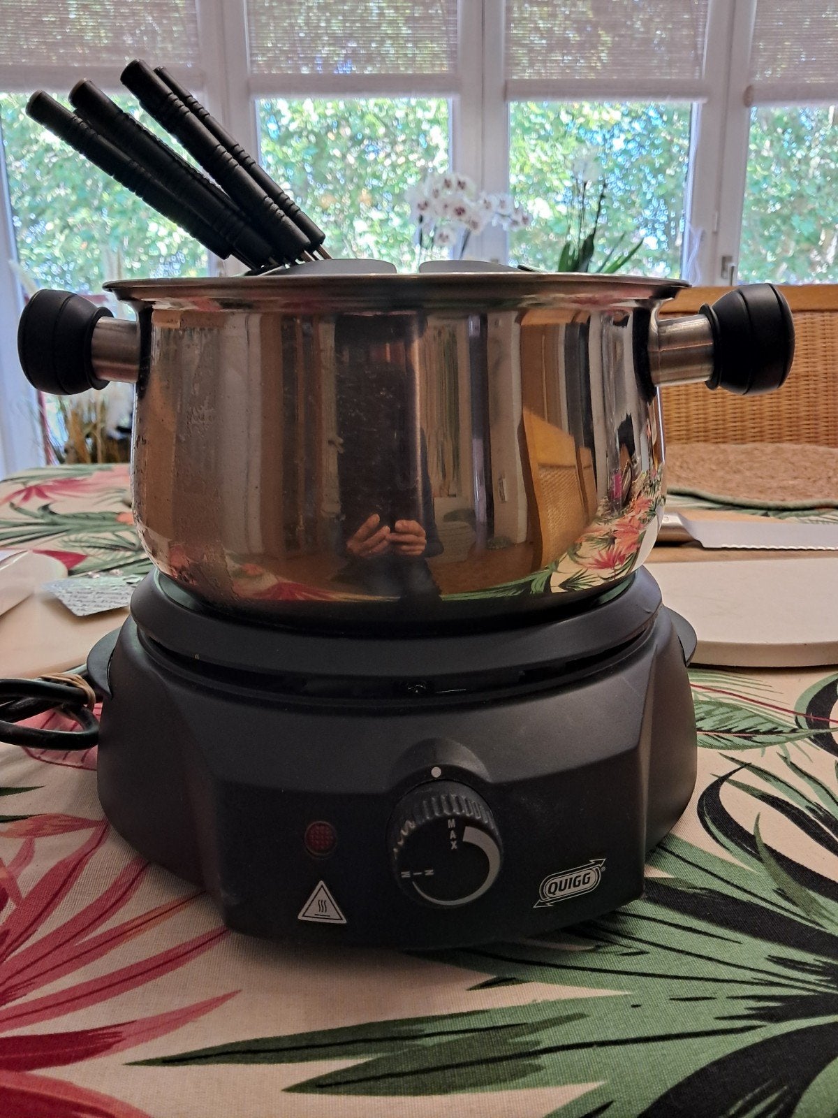 appareil a fondue, Electroménager, Enlèvement, Comme neuf, Électrique, Service à fondue