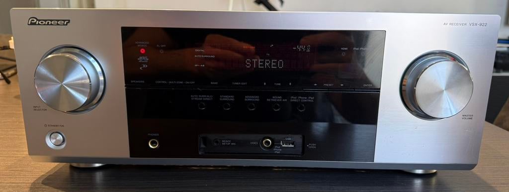 Pioneer vsx-922, Audio, Tv en Foto, Versterkers en Ontvangers, Ophalen, Gebruikt, Pioneer, 120 watt of meer