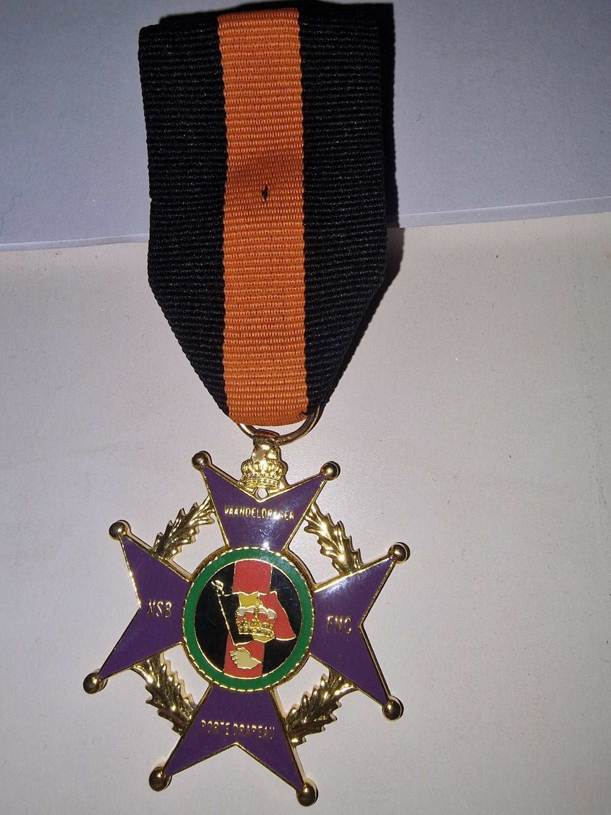medaille vaandeldrager nsb fnc, Collections, Enlèvement ou Envoi