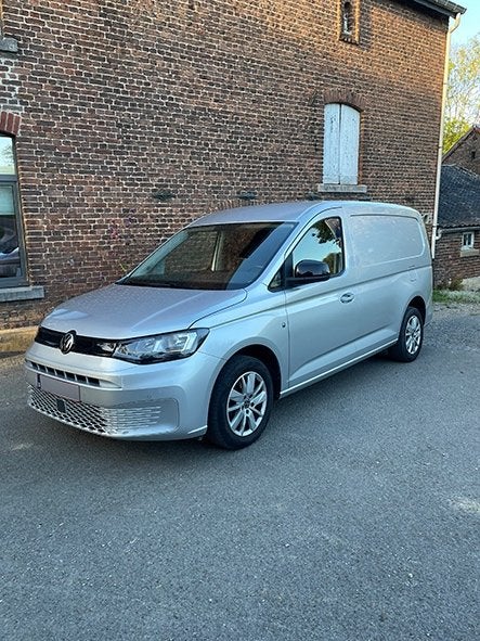 VW CADDY CARGOCaddy MAXI 2.0 1 90 kw tdi, Auto's, Dealer onderhouden, Stof, Zwart, Verwarmde buitenspiegels