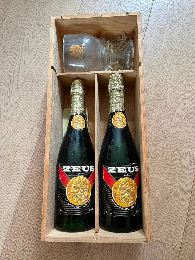 Zeus bier vintage pakket, Enlèvement, Neuf, Bouteille(s), Autres marques