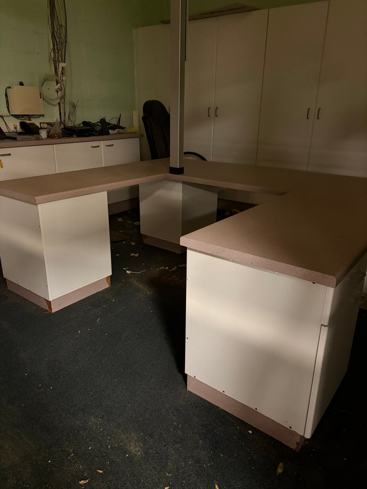 Bureau gratis af te halen., Ophalen, Gebruikt, Computerbureau