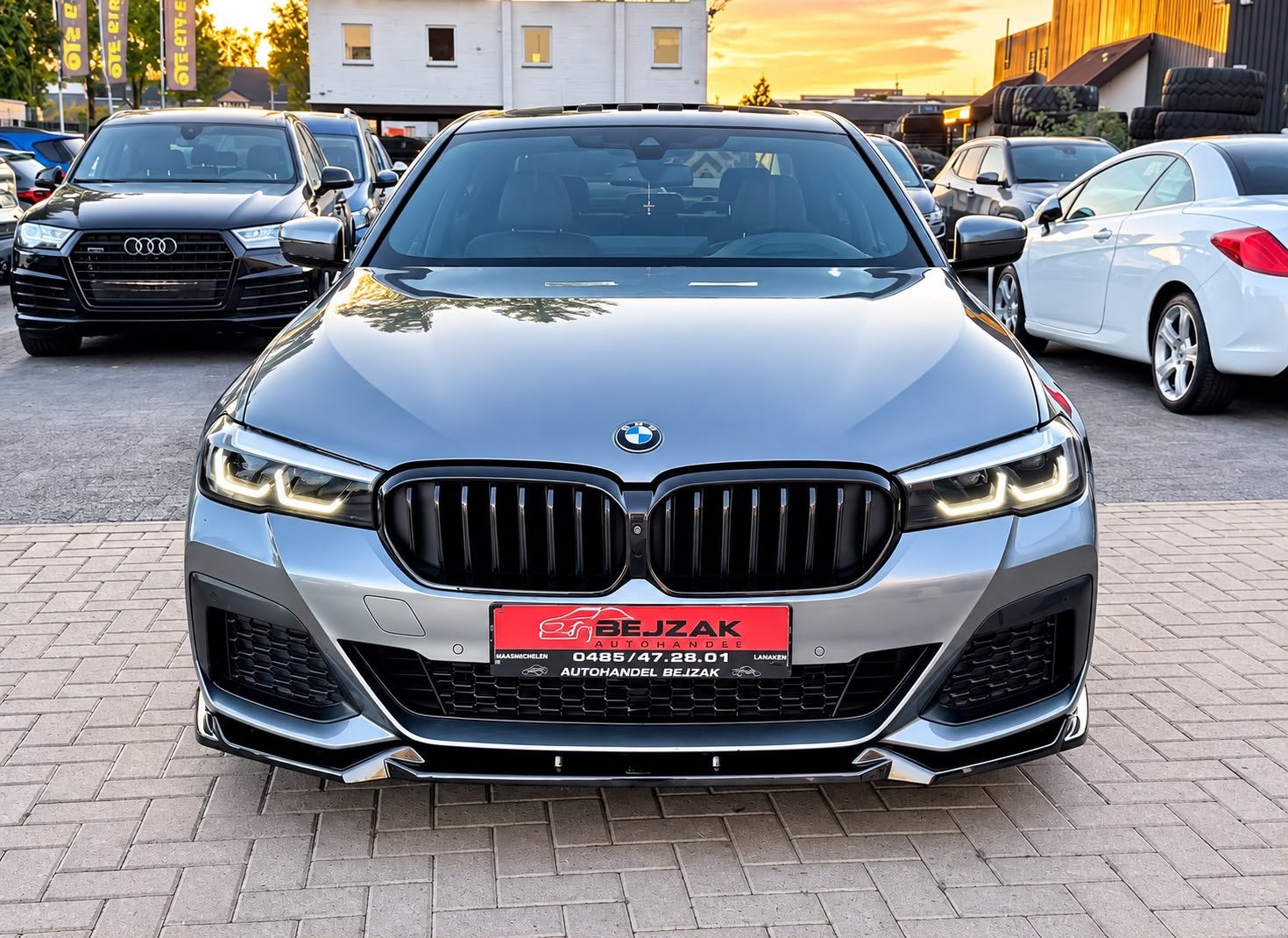 Bmw 530e xDrive M-Pack Plug in Hybrid Face-Lift 292PK, Auto's, Automaat, Euro 6, Zwart, 360° camera