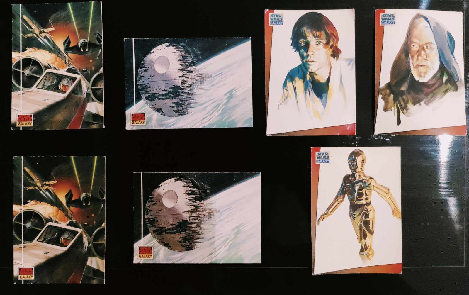 Star Wars Galaxy-kaarten 1993, Verzamelen, Ophalen of Verzenden, 1980 tot heden, Gebruikt