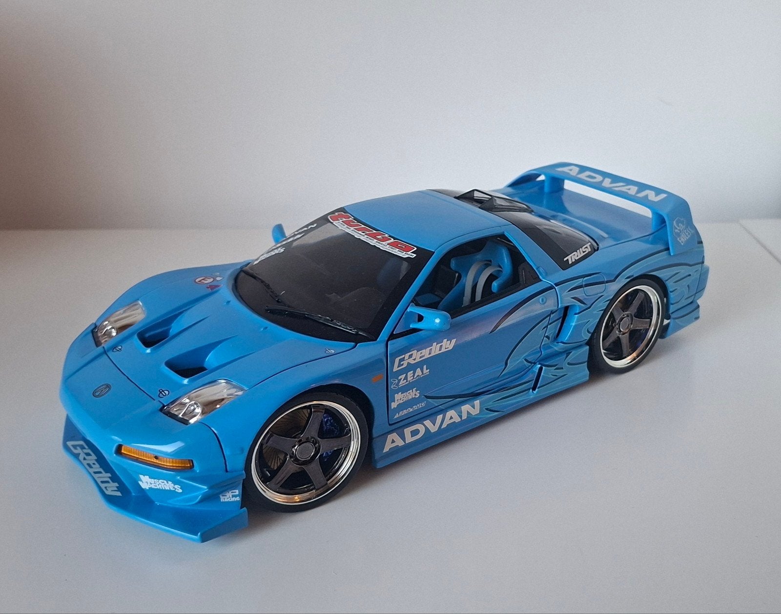 Honda NSX 1/18, Enlèvement ou Envoi, Utilisé, Voiture, Autres marques
