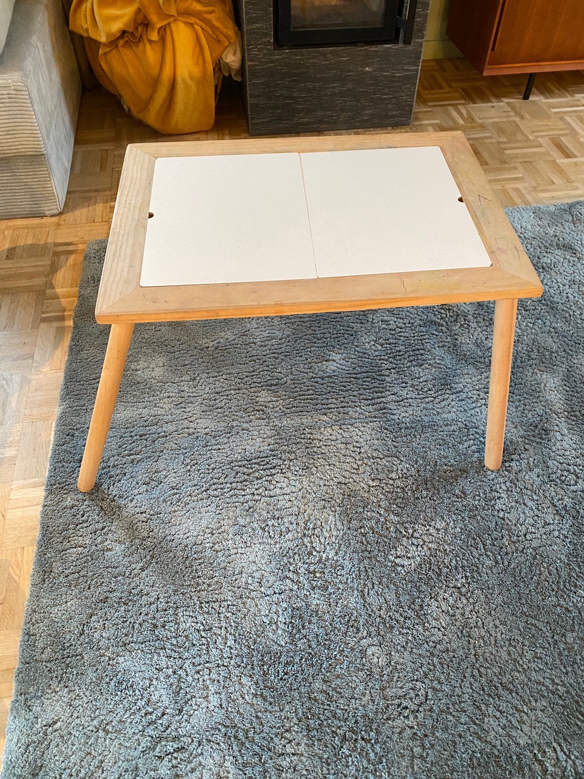 Table de jeu avec plateaux, Enlèvement, Utilisé
