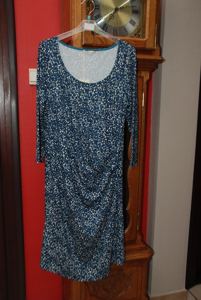 Maternité Jolie robe de grossesse "noppies" bleue XL neuve!, Neuf, Taille 46/48 (XL) ou plus grande, Enlèvement ou Envoi, Robe