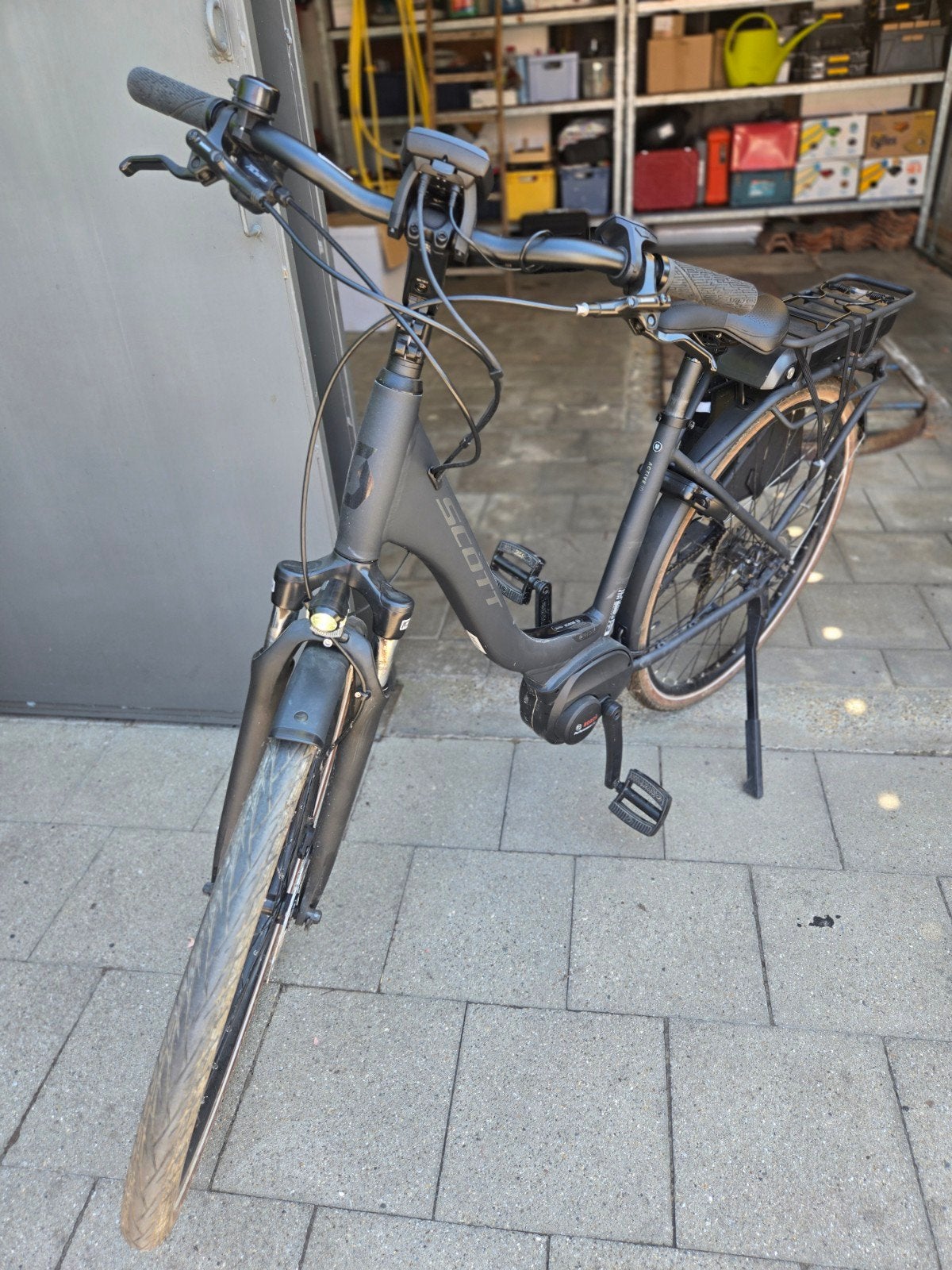 Vélo électrique Scott pour femme, Vélos & Vélomoteurs, Accès (extra) bas, Autres marques, Comme neuf, Enlèvement