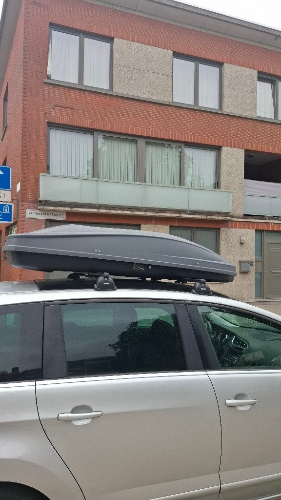 Coffre de toit avec barres de toit, Autos : Divers, Coffres de toit, Enlèvement, Utilisé