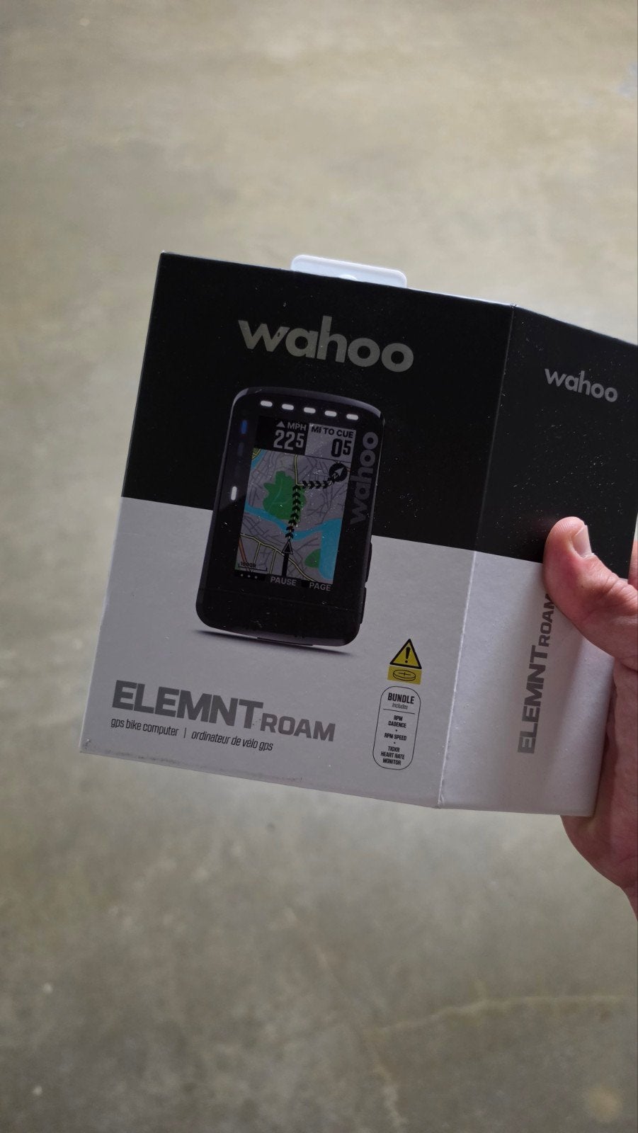 wahoo elemnt roam V2 bundel, Ophalen, Draadloos, Nieuw