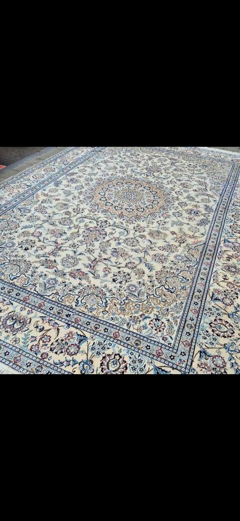 Très rare tapis Perses Iranien HABBIAN signé, Ophalen, Gebruikt