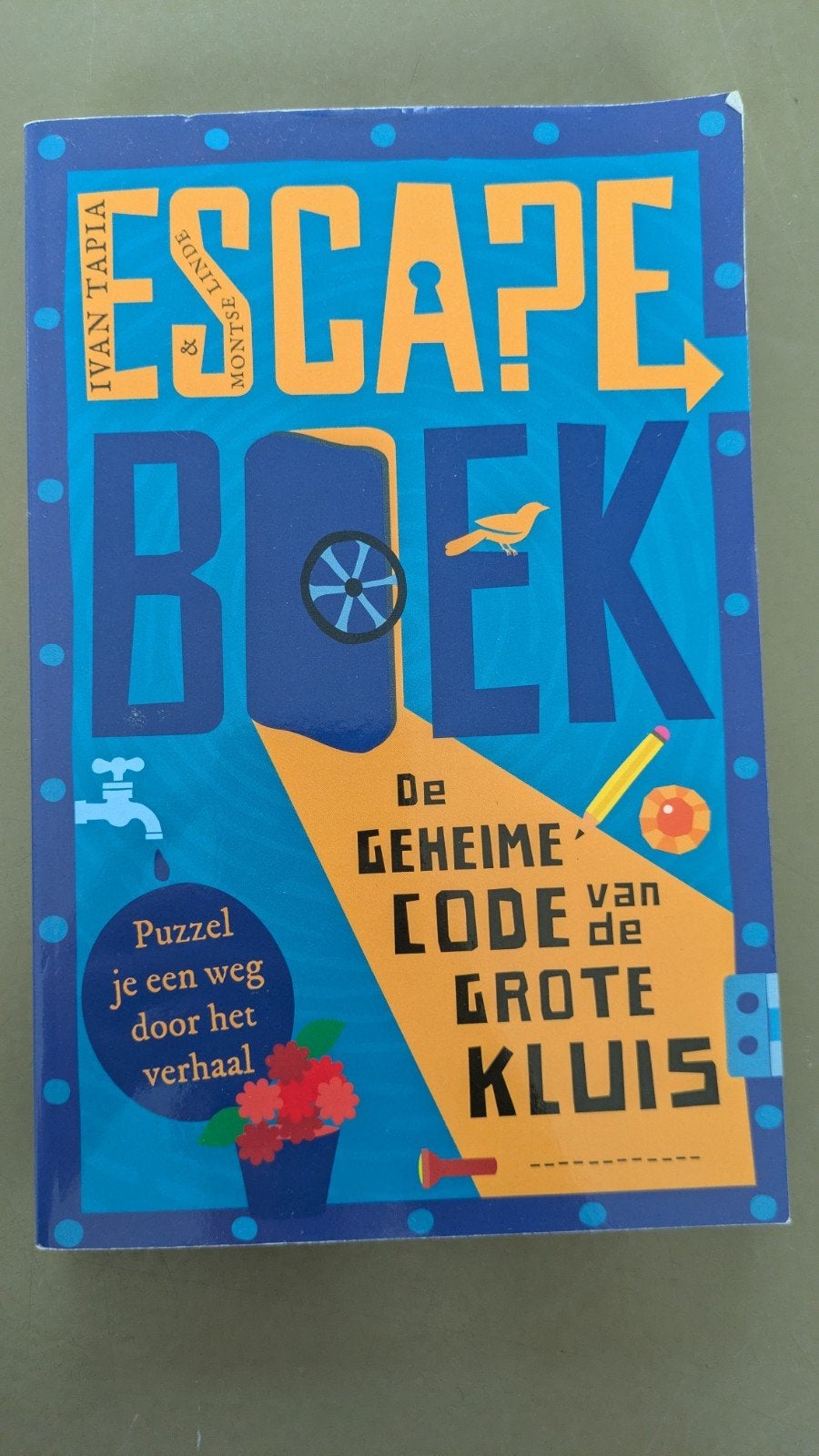Escape boek – De geheime code van de Grote Kluis, Linde Montse; Ivan Tapia, Ophalen of Verzenden, Zo goed als nieuw, Fictie