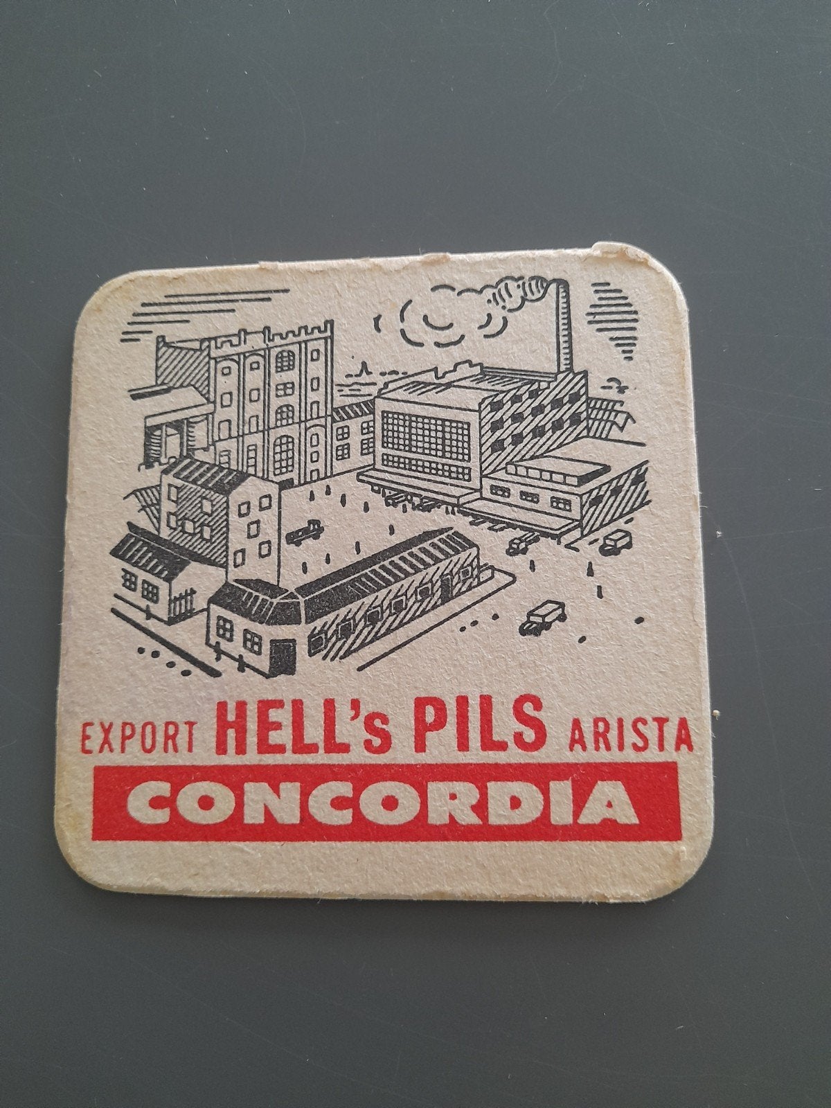 Bierviltje brouwerij concordia geraardsbergen, Ophalen of Verzenden