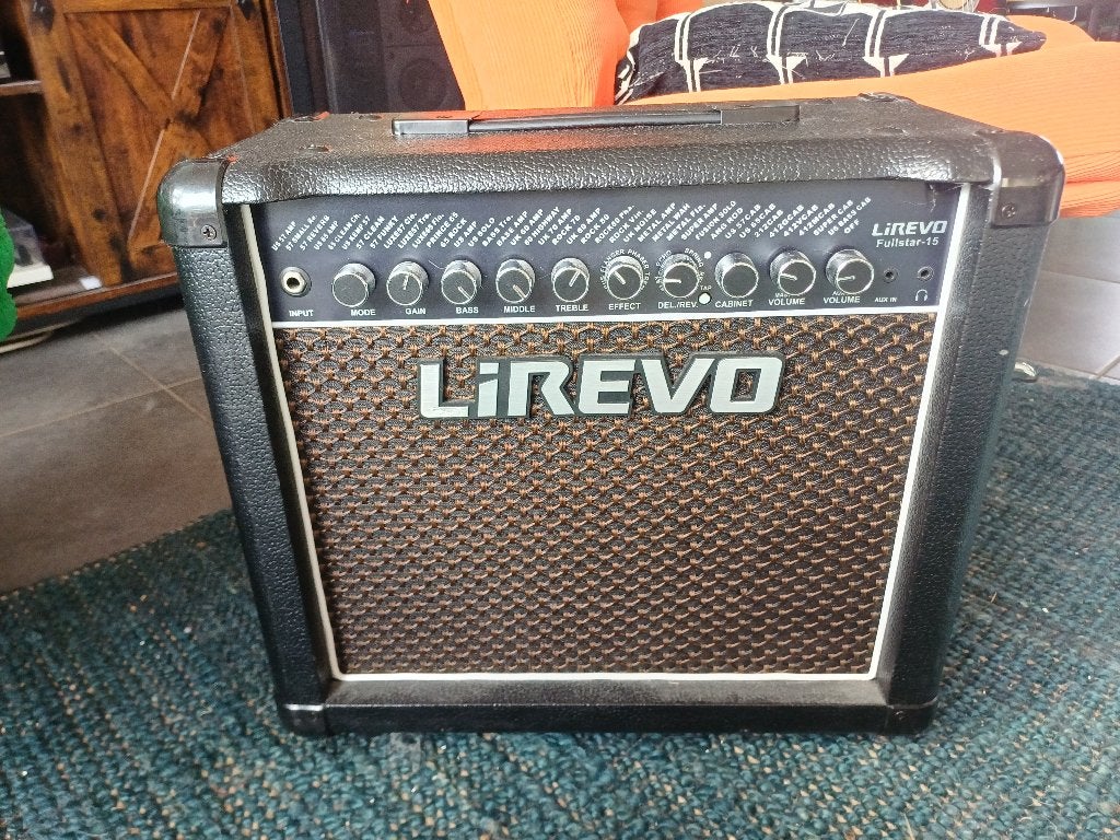 Ampli guitare Lirevo - Fullstar 15, Musique & Instruments, Enlèvement, Comme neuf, Guitare, Moins de 50 watts