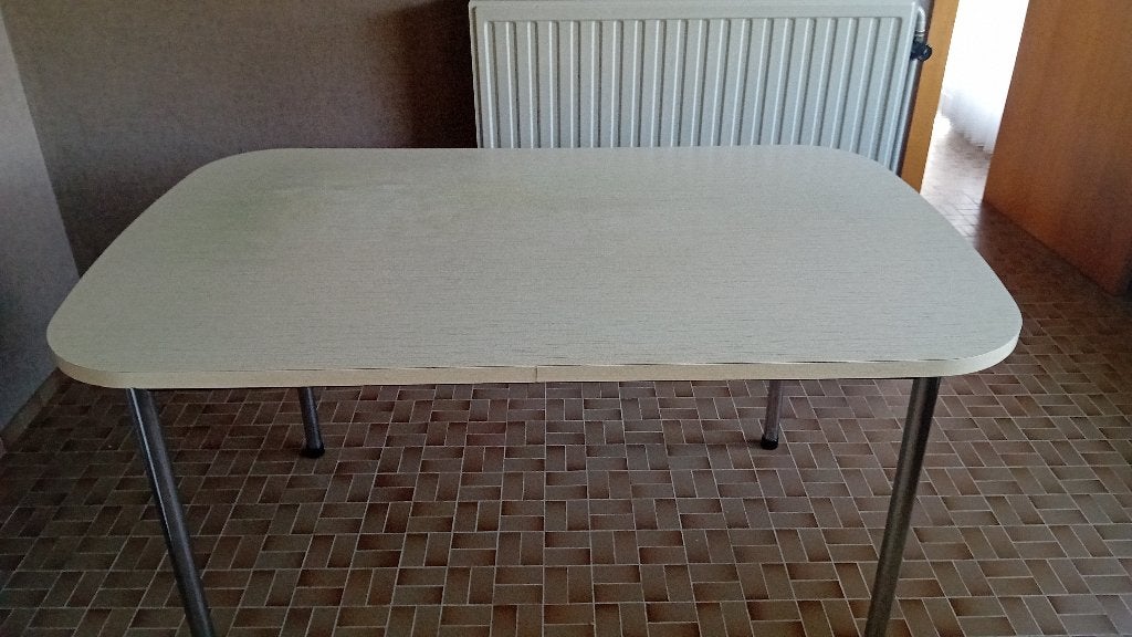 Keukentafel, Huis en Inrichting, Ophalen, Gebruikt, Vijf personen of meer