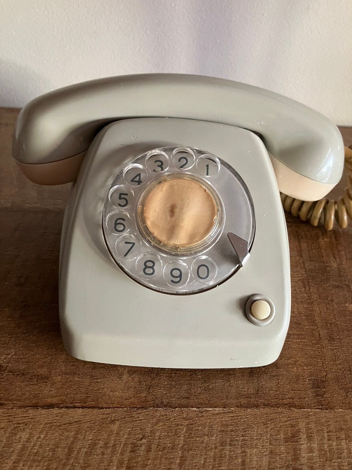 téléphone à plateau tournant classique 1960-1970, Enlèvement ou Envoi, Utilisé