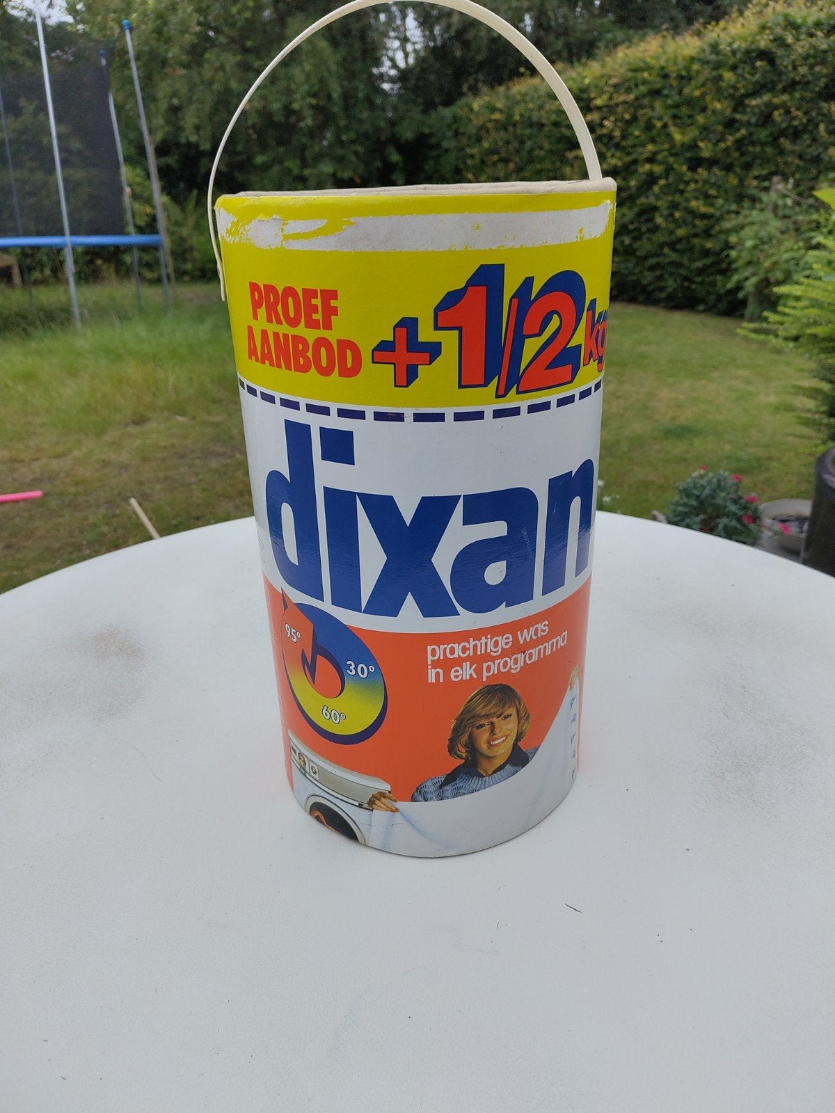 Vintage Dixan tonnetje, Ophalen of Verzenden