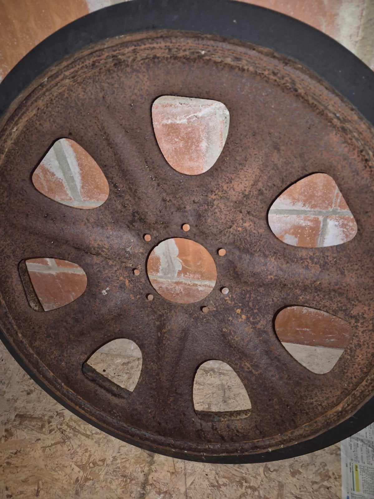 Roue sdkfz, Enlèvement