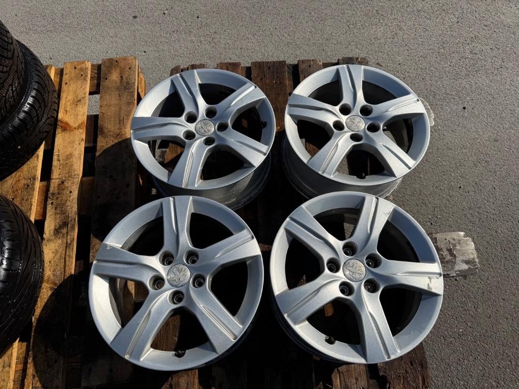 4 jantes alu Peugeot 508 16 pouces, Enlèvement, Utilisé, Peugeot