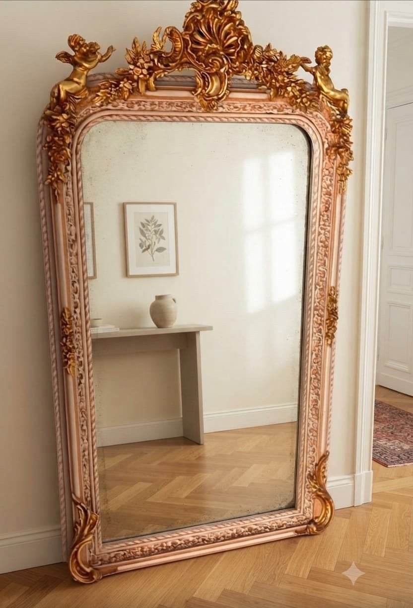 Luxe Barokspiegel, Antiek en Kunst, Ophalen