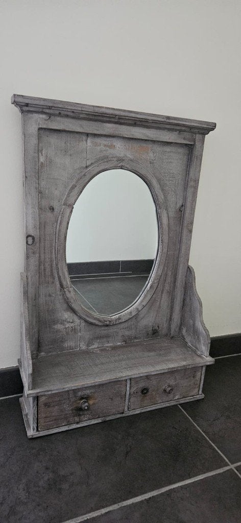 spiegelkastje, Ophalen, Zo goed als nieuw, Minder dan 100 cm, Rechthoekig